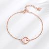 Pulsera de Plata de Ley con Forma de Mariposa Elaine Star Lujo Ligero Corazón de Chica Adornos de Plata Estilo Coreano Pulsera Sencilla Elegante Regalo para Novia Cadena