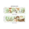 Adesivos de Parede de Árvore de Animais da Primavera para Casa, Sala de Estar, Quarto, Quarto de Crianças, Decoração de Sala de Aula, Removível, Transfronteiriço, Mup2084