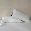 Funda de almohada de gasa de doble capa 100% algodón 48x74 cm pieza individual o par, funda para relleno de almohada de gasa de algodón puro de 80 hilos