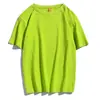 Camiseta de Color Sólido de Algodón de Fibra Larga de Xinjiang de 200 g, Top Básico Casual Versátil de Algodón Puro Algodón Peinado Camiseta de Manga Corta Ropa para Hombre