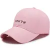 Gorra de béisbol juvenil transfronteriza para hombres y mujeres, nueva gorra bordada con protector solar para exteriores, primavera y verano, gorra informal para el sol.