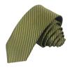 Corbata de Mano de Poliéster de 5CM 6cm para Hombre Mujer Color Sólido Estrecha Vestido de Negocios Jacquard Corbata Estrecha Raya Venta al por Mayor