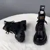 Botas Martin de moda para mujer, nueva colección Otoño/Invierno 2026, estilo británico, modernas y versátiles, con suela gruesa, elegantes y forradas para abrigar, botines para mujer