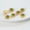 Pulsera de accesorios de oro arena de alta conservación del color, cuentas espaciadoras, oro antiguo, accesorios para joyería DIY, pulsera, cuentas sueltas, joyería, cuentas de emparejamiento hechas a mano
