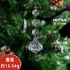 Colgantes de Decoración Navideña, Varios Colgantes Acrílicos con Piedras Preciosas de Copo de Nieve, Decoración para Mostradores de Centros Comerciales, Suministros para Bodas de Ventanas