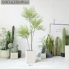 Simulación de Planta Verde Planta en Maceta Bambú Nantian Grande Planta Verde Falsa Decoración Suave Árbol Falso Árbol de Simulación Decoración de Piso para Sala de Estar Adornos