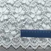 Tela de Falda de Encaje Floral Elástico, Tela de Encaje Acanalado para Hacer Ropa, Fabricante de Tela de Encaje de Verano