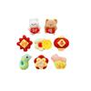 Mini tamaño pequeño Linterna de la Fortuna del Festival de Primavera de Año Nuevo Accesorios de Resina DIY Taladro de Uñas Infantil Funda de Teléfono Decoración de Pasador de Pelo