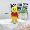 Llavero Colgante de Dibujos Animados Winnie the Pooh Lindo Deporte Winnie the Pooh Llavero Colgante para Coche Llavero Pequeño Regalo