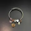 Pulseira de Miçangas Margarida Rosa Amor Design de Nicho Joia de Moda Versátil de Alta Qualidade para Mulheres