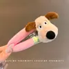Lindo Pinza para el Cabello de Peluche Gato Kt Rojo Vino Dulce Corazón de Niña Pinza Bb Dibujo Animado Versátil Pinza para Flequillo Ins Pinza Popular