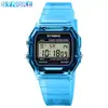 Reloj Electrónico Synoke Reloj Deportivo para Estudiantes Cuadrado Pequeño Clásico Venta al por Mayor Pantalla Digital de Dial Grande
