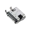 Tipo-C 6P Tipo de Parche en Placa Horizontal Tipo-C Placa Hundida Socket Hembra 6P Enchufe Vertical Interfaz de Carga Rápida Simple