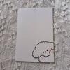 Estilo Coreano Dorso de Carta Carta Estilo Ins Decoración Pequeña Simple Dibujo Animado Lindo Decoración de Embalaje Tarjeta de Exhibición