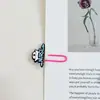 Marcadores de clip de papel de PVC, separadores de página médicos, artículos decorativos, clips de papel coloridos para manualidades, papelería para estudiantes, venta al por mayor para ventas transfronterizas