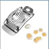 Fatiador de ovos de aço inoxidável fatiador de fatias de ovo criativo fatiador de ovos Songhua gadget de cozinha transfronteiriço