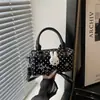 Comércio Exterior Transfronteiriço Estilo Coreano Artístico Fofo Bolinhas Estrela Coelho Doce Bolsa de Mão Bolsa de Ombro Transversal para Mulheres
