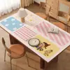Jogo Americano de Mesa com Tema de Estrelas, Impermeável, à Prova de Óleo, Lavável, Resistente ao Calor, Toalha de Mesa, Jogo Americano de Mesa Cartoon de Alta Qualidade, Jogo Americano para Mesa de Centro, Cobertura de Mesa