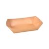 Descartável Kraft Paper Frango Arroz Flor Barco Box Square Churrasco Frito Caixa de Frango Frito Batatas Frias Abrir Papel Prato Snack Packing Box
