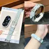 Adecuado para Correa de Reloj Xiaomi Mi Band 11 8/9Nfc Moda y Versátil Starlight Kt Cat Correa de Muñeca de Cuero para Niñas
