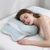 Almohada Grande para Orejas Transfronteriza de Comercio Exterior Amazon Forma de Mariposa Espuma Viscoelástica Protección del Cuello Espuma Viscoelástica Rebote Lento Espuma Viscoelástica de Presión Cero