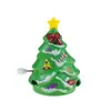 Presente de Natal Papai Noel de Corda Balançando a Cabeça Andando Boneco de Neve de Natal de Corda Rena de Corda Transfronteiriço