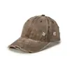 Boné de Baseball Daddy com Rasgos e Furos Personalizável com Logo, Bordado Versátil para Homens e Mulheres, Chapéu de Sol Retro Personalizado para Uso Externo