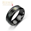 Anillo Inteligente para Pareja 2025, Moda Europea y Americana, con Sensor de Temperatura y Pantalla de Temperatura ECG - Directo del Fabricante