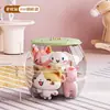 Banquito Almacenamiento para Niños, Juguetes de Peluche, Muñecas, Caja de Almacenamiento, Contenedor para Artículos Varios, Banquito de Almacenamiento Transparente