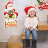 Decoraciones para Fiesta de Año Nuevo de Amazon Adornos de Navidad Colgantes de Puerta para Árbol de Navidad Cortinas Decorativas para Puerta Colgantes de Puerta