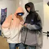 Ropa de pareja 2023 Primavera y Otoño Nueva chaqueta degradada para hombre y mujer moda nacional ropa de clase estudiantil suéter cárdigan de marca de moda