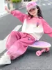 Traje de niña Otoño 2025 Nuevo Moda Infantil Primavera y Otoño Estilo Occidental Internet Celebrando Casual Dos Piezas Moderno