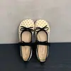Zapatos de Malla Transpirable Planos con Lunares Negros para Mujer, Nuevos Zapatos Mary Jane Franceses con Lazo de Verano 2026