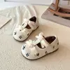 Zapatos Mary Jane Bordados Florales Retro para Bebé 2026 Nuevos Zapatos de Cuero con Moño de Princesa para Niñas Zapatos Individuales de Suela Suave