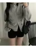 Cárdigan suéter de punto de manga larga con cuello alto grueso versátil estilo coreano, chaqueta casual versátil para mujer