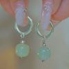 Aretes de Lujo Ligero de Alta Gama Versátiles Moda Estilo Cool Aretes Tendencia Nicho Diseño Elegante Aretes Aretes