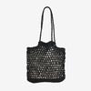 Bolso de paja de color sólido al por mayor de fábrica, nuevo bolso de paja hueca, bolso tejido, bolso de playa para vacaciones en la playa, bolso de hombro de moda