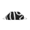 Bolsa de Concha com Design de Nicho 2026 Outono Nova Bolsa de Corrente Elegante Bolsa de Ombro Listrada Bolsa Transversal de Grande Capacidade para Mulheres