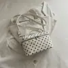 Bolso Cuadrado Pequeño de Lunares de Moda para Mujer 2026 Verano Nuevo Estilo Nicho Tendencia Alto Valor Bolso de Hombro Único Bolso Cruzado para Mujer