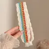 Grampo de cabelo com fita mágica para testa e nuca, clipe para franja, ferramenta para arrumar o cabelo, acessório de cabelo simples estilo coreano para mulheres