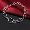Jinrongxing Pulseira Vazada Fashion Banhada a Cobre Prata 925 Joias Femininas Transfronteiriça Temu Aliexpress