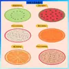 Esponja de Polvo Personalizada con Forma de Fruta SourceFruit, Esponja de Belleza Watermelon Grapefruit Dragon Fruit, Herramienta de Maquillaje, Acabado de Alta Calidad