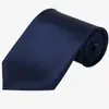 Corbata de Grupo de Satén de 8 cm Corbata para Hombre de Color Sólido Azul Corbata para Boda Negocios Padrino de Boda Monocromática Corbata Negra