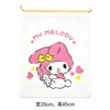 Bolsa de Almacenamiento Portátil de Dibujos Animados Sanrio Engrosada Impermeable con Cordón para el Hogar y Viajes Bolsa para Ropa Interior Sujetador Ropa