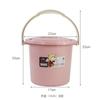 Cubo de Plástico Jian'An Material PP Cubo Grande de Plástico para el Hogar Cubo para Almacenamiento de Agua para el Hogar Cubo de Plástico de Gran Capacidad