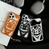 Funda Creativa para Teléfono Móvil con Diseño de Payaso Elegante Mate Electrochapado Recortada Disipación de Calor Adecuada para Iphone1716Promax Funda Suave