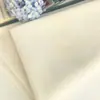 F521 Em Estoque Fornecimento Direto Tecido de Sofá Chenille Liso Duas Cores Tecido Waffle Capa de Sofá Almofada Almofada Tecido de Linho