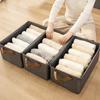 Caja de Almacenamiento Catiónica, Organizador de Ropa y Pantalones de Gran Capacidad para Armario, Cesta de Almacenamiento Plegable, Caja de Almacenamiento Portátil de Mano