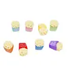 Mini simulación miniatura palomitas de maíz accesorios DIY adornos de dibujos animados juguetes pequeños accesorios creativos para jugar a la comida colgante