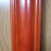 Molde de PVC Sólido Pintado 7.5 Doble Prensado Líneas Decorativas Bordes de Marco de Puerta Molduras para Puertas y Ventanas Rodapié Fabricante